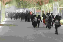 تردد زائرین اربعین حسینی از مرز خسروی به بیش از ۸۱۸ هزار نفر رسید
