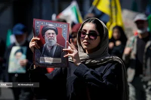 مراسم چهلمین روز شهادت حضرت آیت&zwnj;الله&zwnj; خامنه ای رهبر شهید انقلاب - 2