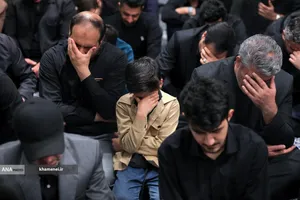 عزاداری ایام شهادت حضرت فاطمةالزهرا(س) با حضور رهبر معظم انقلاب