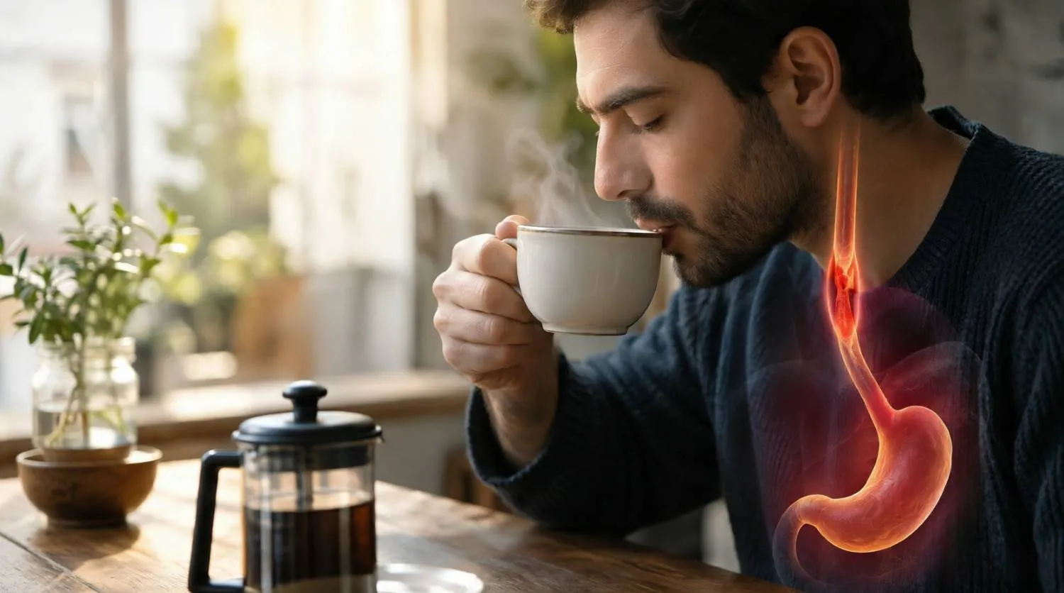 سرطان مری و نوشیدن چای و قهوه داغ