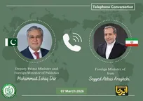 گفت‌وگوی مجدد وزرای خارجه پاکستان و ایران درباره تحولات منطقه