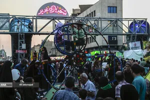  آیین مهمانی کیلومتری عید غدیر 