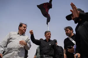 بازدید رئیس ستاد فرمان اجرائی امام(ره) از خدمت رسانی موکب داران اربعین حسینی مرز مهران