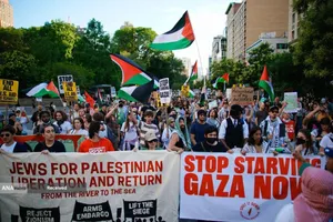 تداوم تظاهرات در کشورهای جهان در محکومیت سیاست گرسنگی دادن به مردم غزه