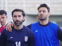 تصاویری از اولین تمرین تیم ملی فوتبال در اردوی ترکیه