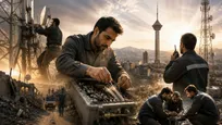 مراکز مخابراتی آسیب دیده از جنگ را با استفاده از ظرفیت موجود پایدار نگه داشتیم