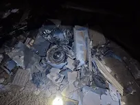 انهدام یک فروند موشک کروز دشمن در مرکز کشور