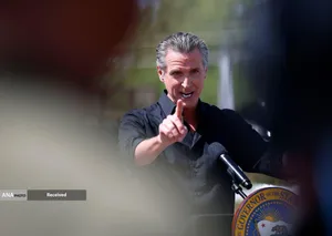 آتش اعتراضات در لس آنجلس