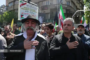 مراسم چهلمین روز شهادت حضرت آیت الله خامنه ای رهبر شهید انقلاب