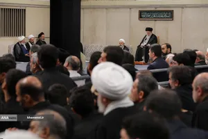 حضور و سخنرانی در مراسم عزاداری شهادت امام رضا علیه&zwnj;السلام