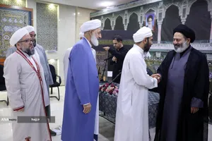 دیدار صمیمانه علمای اهل سنت با سرپرست حجاج ایرانی در مکه