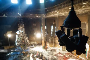 مسجدی که پس از ۴۴ سال بار دیگر در آتش سوخت