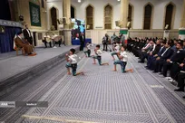 دیدار قهرمانان ورزشی و مدال‌آوران المپیادهای علمی با رهبر معظم انقلاب