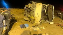 ۱۳ نفر کشته و ۱۲ مصدوم در اثر واژگونی اتوبوس محور نطنز - اصفهان