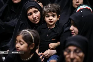 دومین شب مراسم عزاداری حضرت اباعبدالله الحسین(ع) از طرف رهبر انقلاب