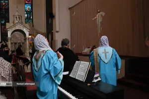 مراسم چهلم شهادت حضرت آیت الله امام سید علی خامنه&zwnj;ای در کلیسای سرکیس مقدس