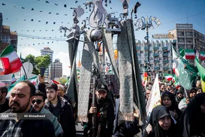 مراسم چهلمین روز شهادت حضرت آیت&zwnj;الله&zwnj; خامنه ای رهبر شهید انقلاب - 2