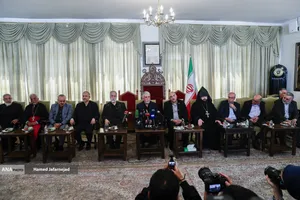 مراسم چهلم شهادت حضرت آیت الله امام سید علی خامنه&zwnj;ای در کلیسای سرکیس مقدس