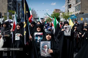 مراسم چهلمین روز شهادت حضرت آیت&zwnj;الله&zwnj; خامنه ای رهبر شهید انقلاب - 2