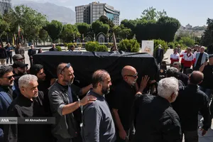 مراسم تشییع پیکر &laquo;بهروز رضوی&raquo; 