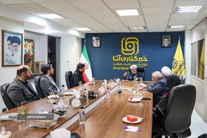 حضور مدیر مسئول روزنامه اطلاعات در خبرگزاری آنا 