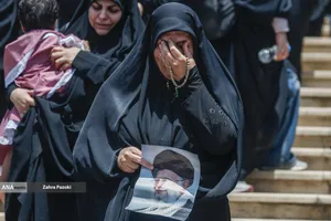 مراسم وداع با رهبر شهید انقلاب
