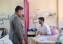 عیادت مدیرعامل پرسپولیس از مجروحان جنگ تحمیلی