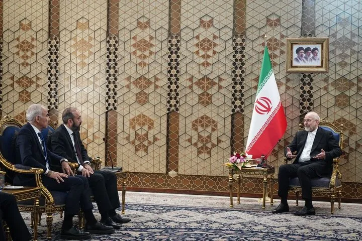 قالیباف در دیدار وزیر خارجه ارمنستان