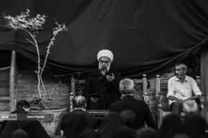 عزاداری حضرت اباعبدالله در خانه موزه مدرس