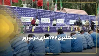 دستگیری ۲۶۴ سارق در دو روز