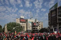 تشییع پیکر مطهر آقای شهید ایران و خانواده ایشان-4