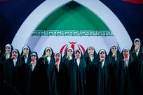 تجمع حماسه مردمی با حضور رئیس دانشگاه آزاد اسلامی