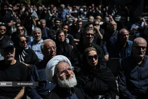 تشییع پیکر زنده&zwnj;یاد &laquo;اکبر عبدی&raquo;