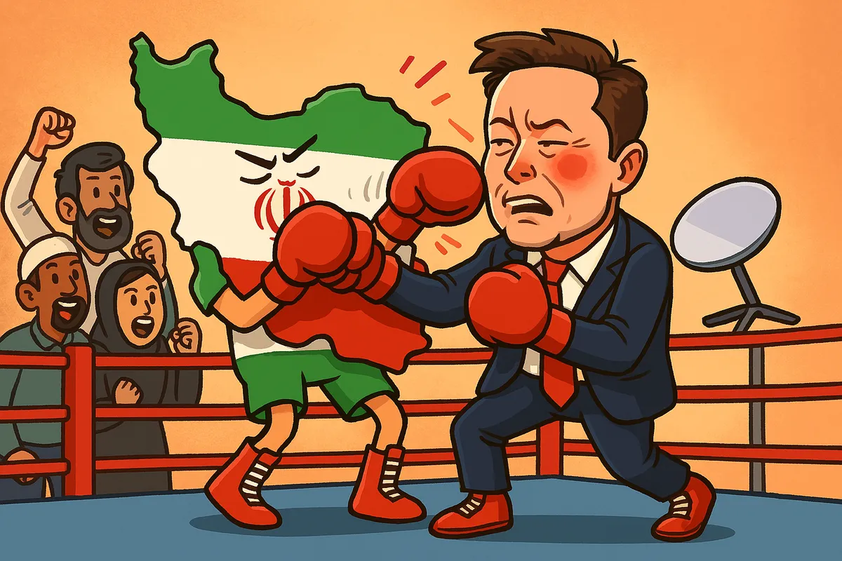 ایران برای احقاق حق مردم خود به مصاف ایلان ماسک رفت