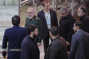 سرلشکر حسین سلامی فرمانده کل سپاه پاسداران در مراسم  سی و ششمین سالگرد ارتحال امام خمینی (ره) 