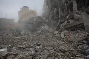 آثار تجاوز هوایی آمریکایی _ صهیونیستی به اماکن مسکونی