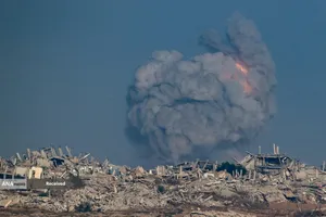 مردم آواره شهر غزه