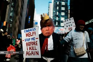 تظاهرات ضدترامپ از شرق تا غرب آمریکا