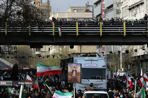 تشییع شهدای &laquo;جنگ رمضان&raquo;