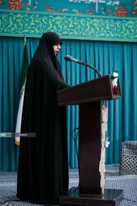 دیدار هزاران نفر از زنان و دختران با رهبر معظم انقلاب