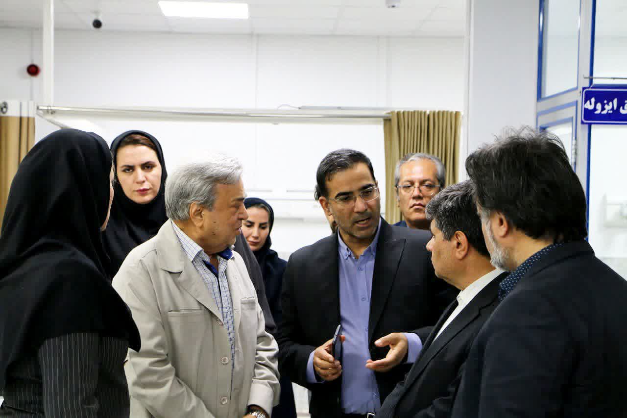 بازدید فرماندار مشهد از بیمارستان ۲۲ بهمن دانشگاه آزاد اسلامی