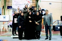 تیم کرج قهرمان مسابقات کاراته دانشجویان دختر دانشگاه آزاد شد