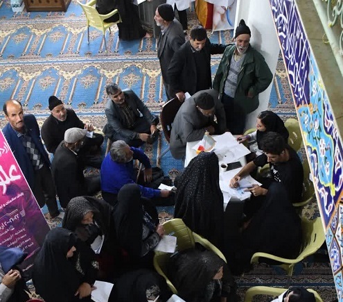 کاروان سلامت در روستاهای شهرستان فریدن