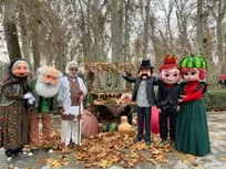 یلدا در تهران/ برپایی سیاه چادرهای اقوام در پارک ملت