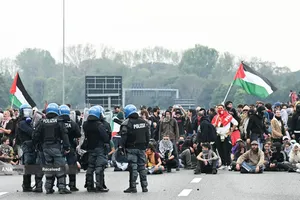 تظاهرات جهانی در حمایت کاروان صمود