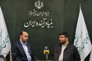  محمدمهدی خیرجو، مدیرعامل خبرگزاری آنا و حامد ملک&zwnj;زاده، مدیرعامل بنیاد آینده ایران