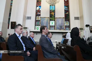 مراسم چهلم شهادت حضرت آیت الله امام سید علی خامنه&zwnj;ای در کلیسای سرکیس مقدس