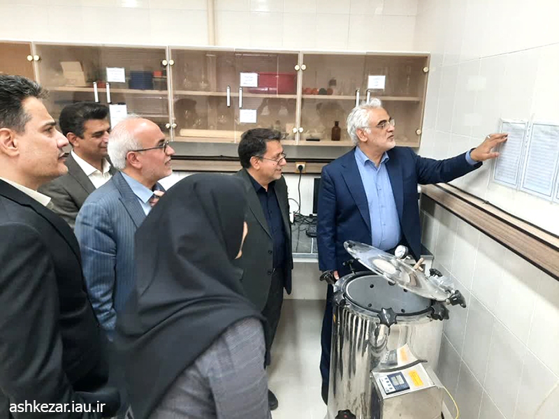 بازدید دکتر طهرانچی از واحد اشکذر