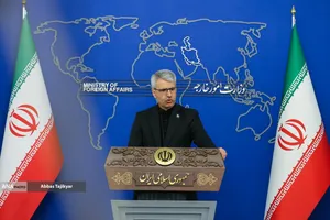 نشست خبری اسماعیل بقائی سخنگوی وزارت خارجه