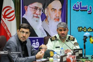 نشست خبری حجت&zwnj;الاسلام علی شیرازی رئیس سازمان عقیدتی سیاسی فراجا 